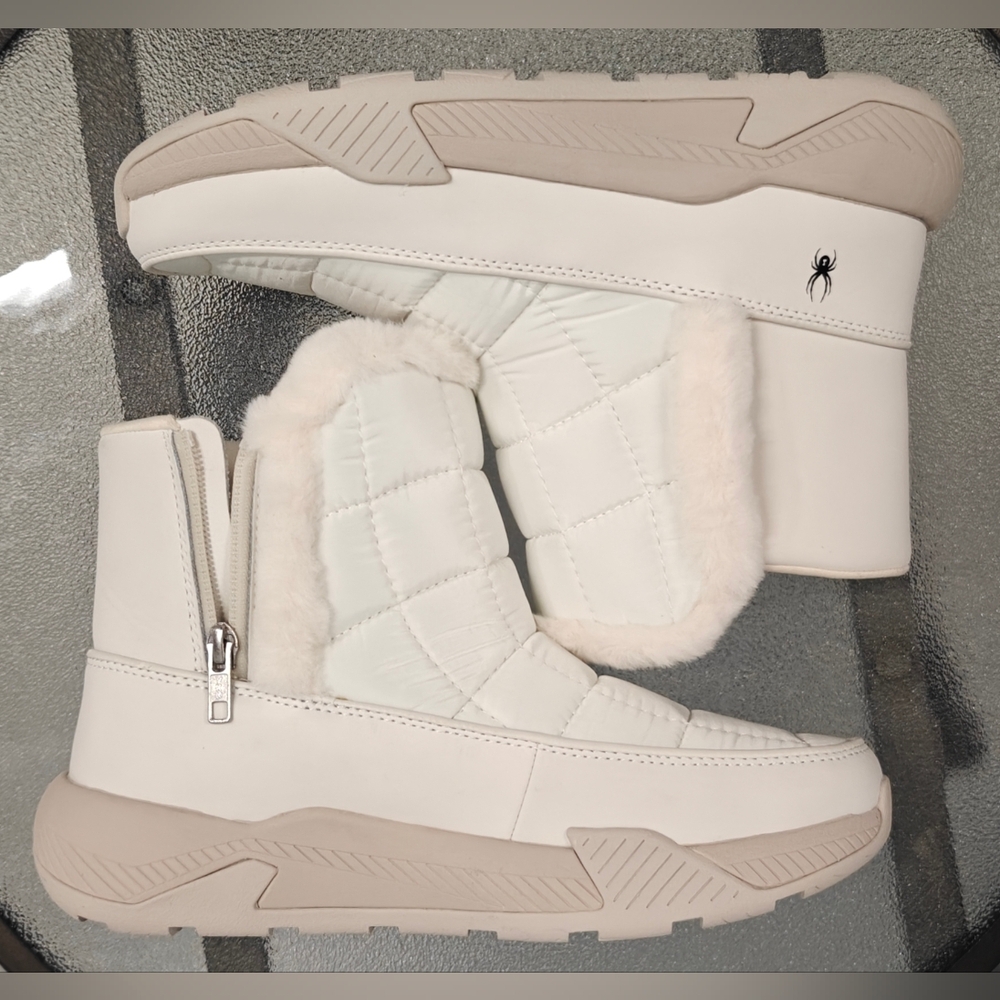 Spyder Lumi PrimaLoft  Snow Boots - Insulated For Women Size 8m - Picture 3 of 9